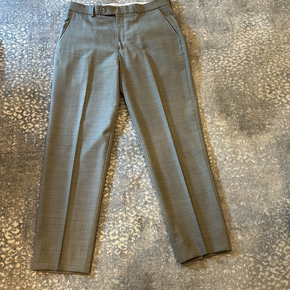 NEIMAN MARCUS MENS WOOL SLACK SIZE 34 - Picture 2 of 10